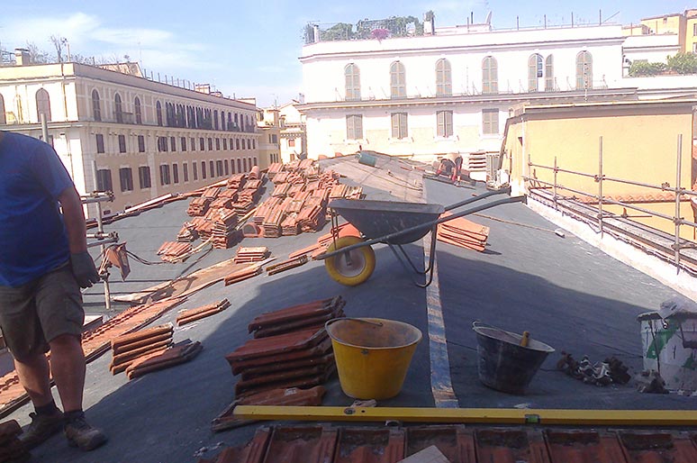 Ristrutturazione e messa in sicurezza copertura Basilica
